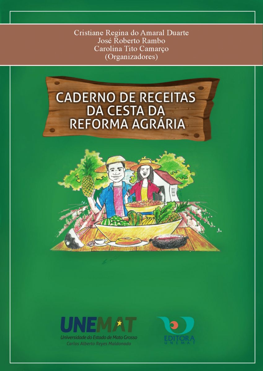 Caderno de receitas da cesta da reforma agrária