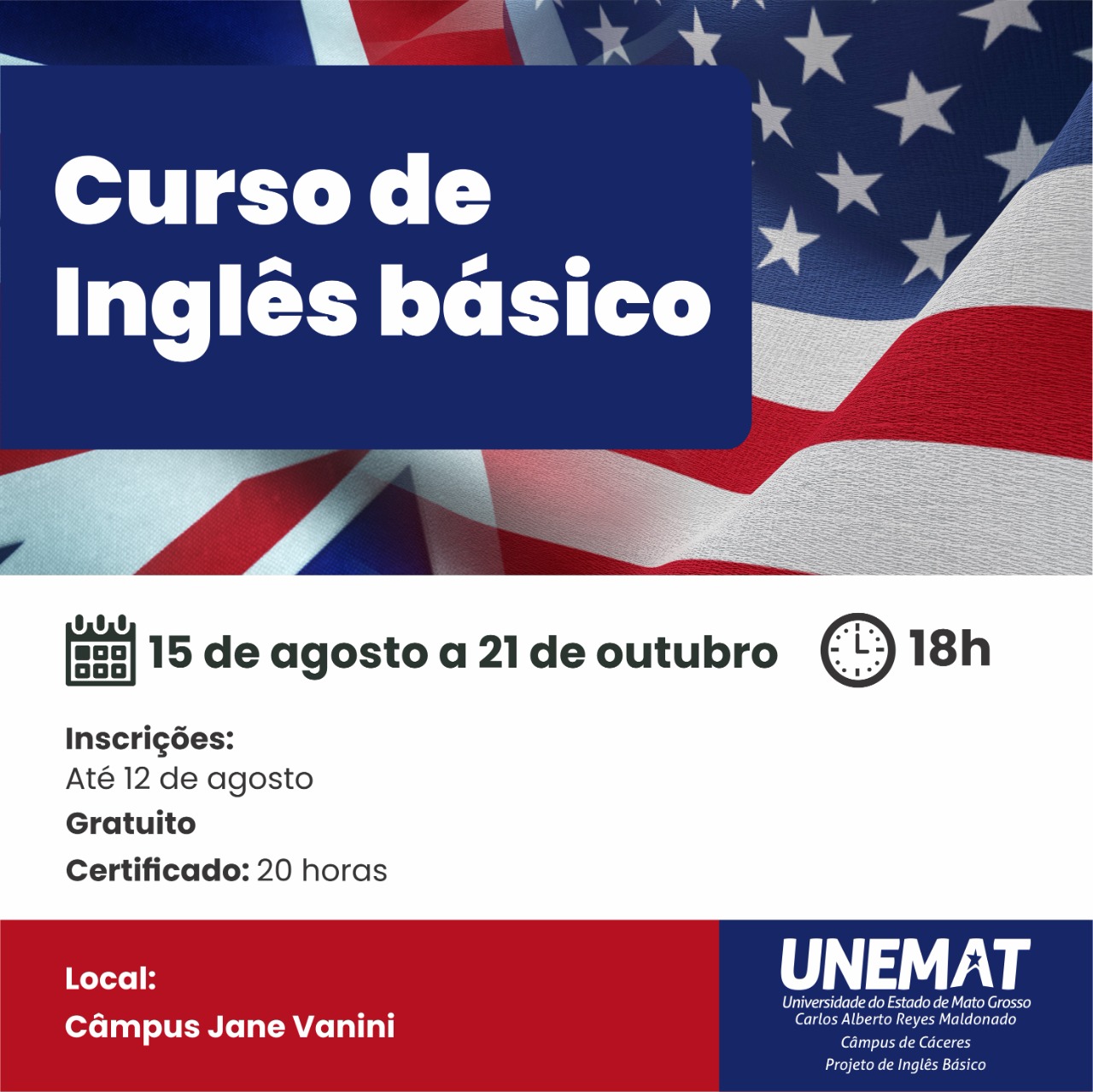 Curso de Inglês para Iniciantes 2022