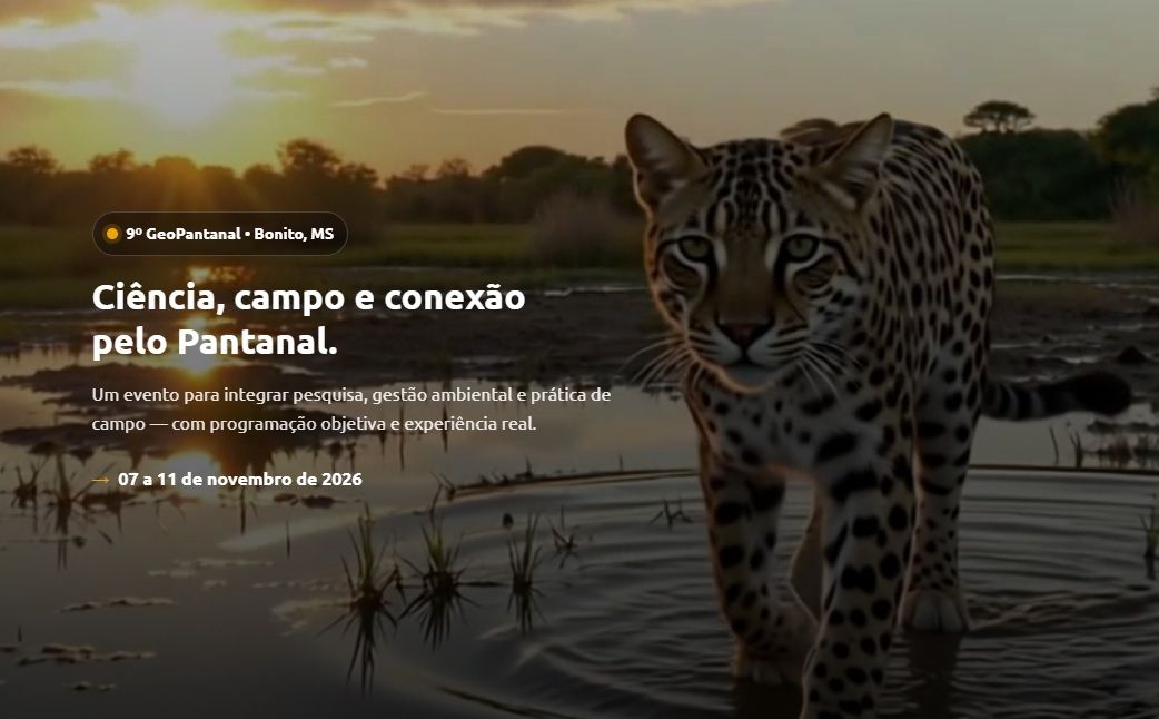 Unemat correaliza 9º Simpósio de Geotecnologias no Pantanal em Bonito