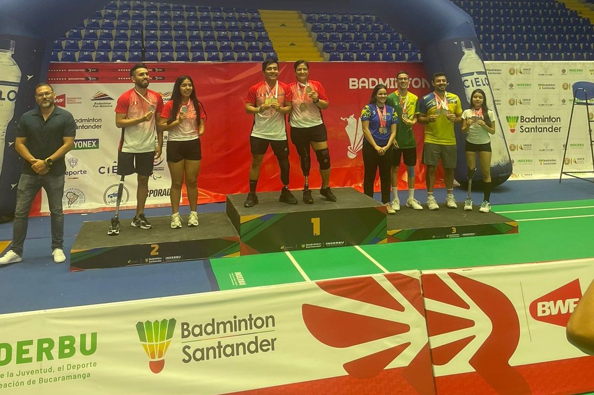Atleta da Unemat fatura Prata e Bronze no Sul-Americano de Parabadminton