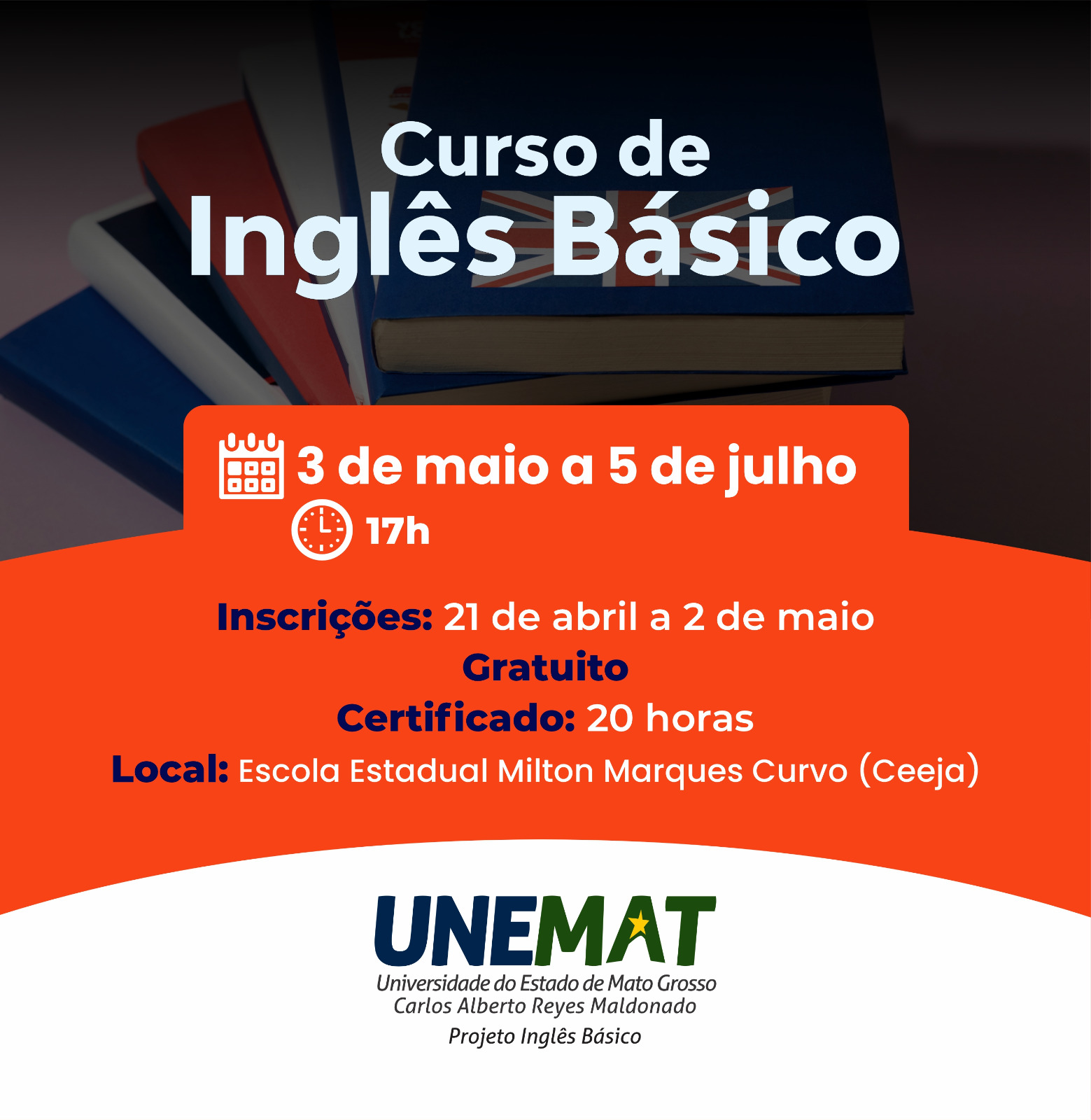 Curso de Inglês Básico Online Grátis