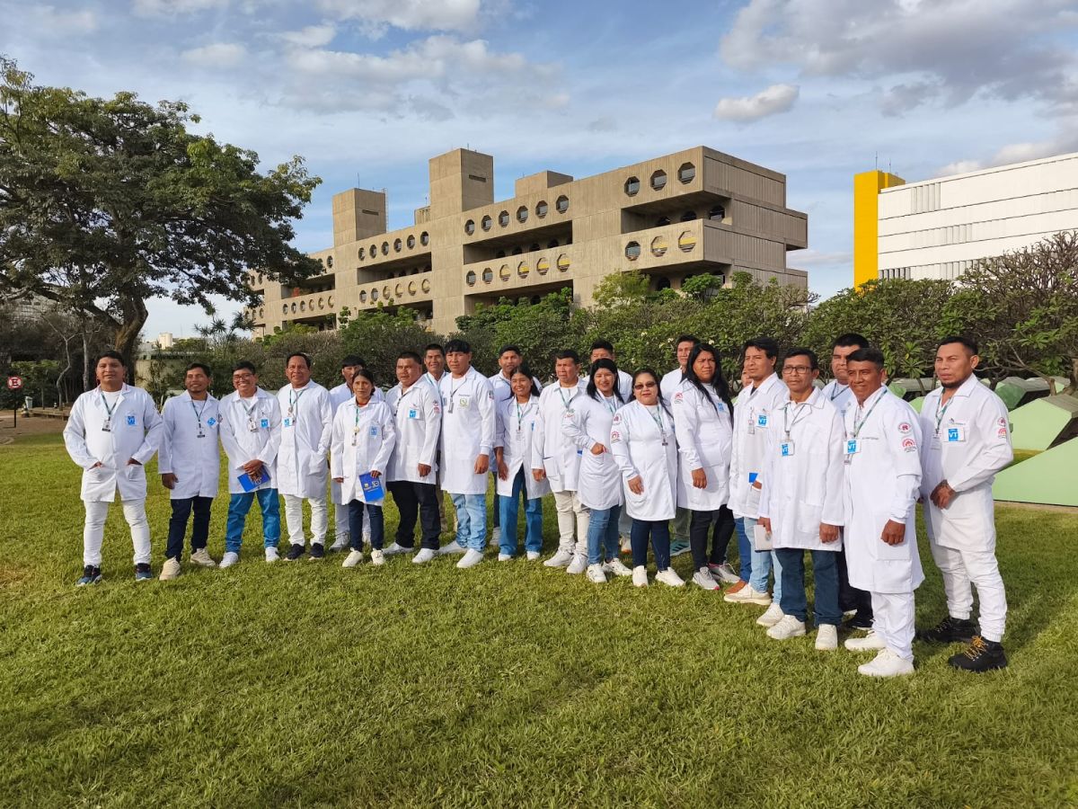 Futuros enfermeiros indígenas da Unemat participam de imersão em saúde em Brasília
