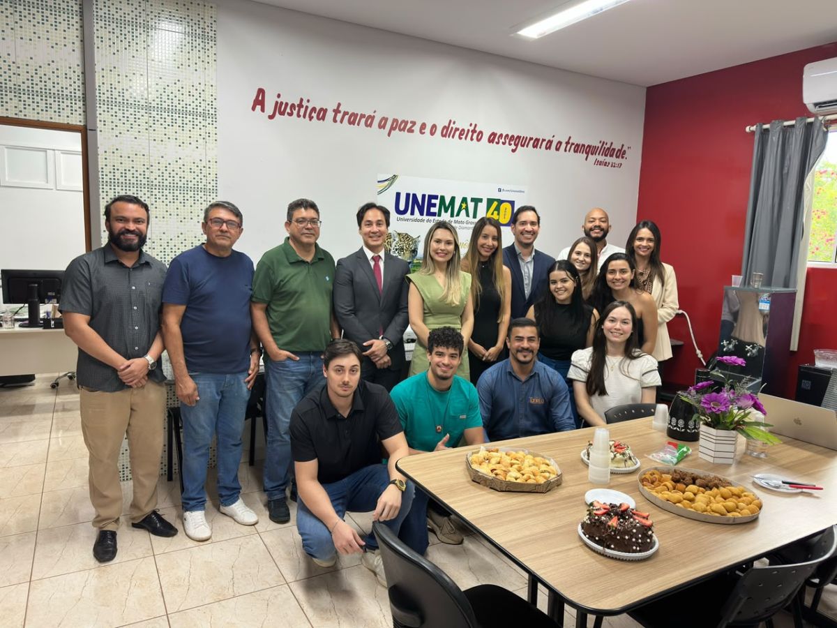 MPMT destina equipamentos ao Núcleo de Práticas Jurídicas da Unemat - Diamantino