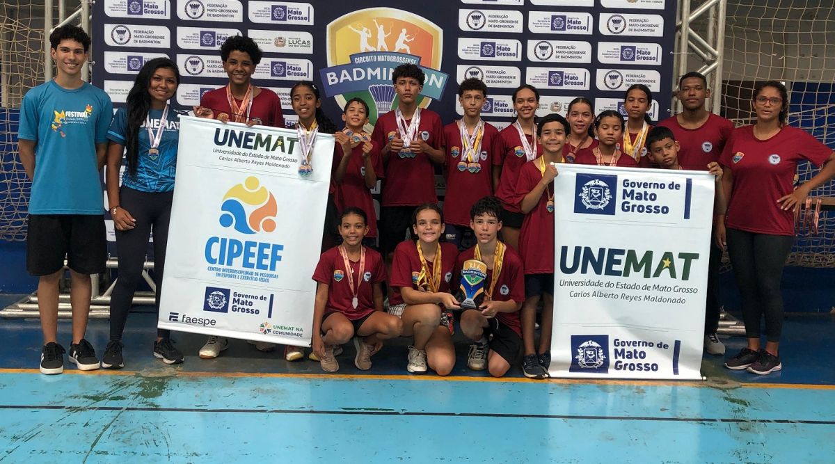 Unemat encerra calendário esportivo de 2025 com 41 medalhas no Badminton e Parabadminton
