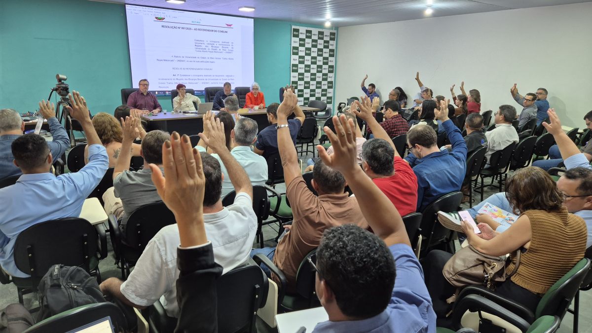 Primeira sessão ordinária do Conselho Universitário foi concluída nesta quarta-feira (18)